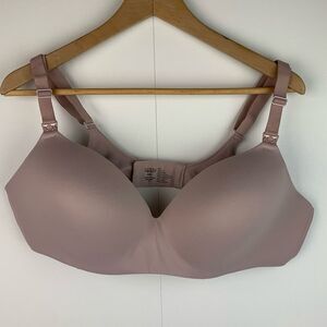 Soma intimate women’s light pink enbliss nursing wireless bra size 42C